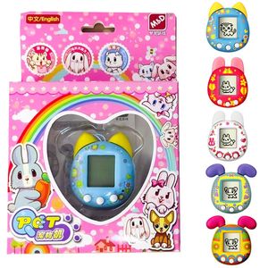 Electric/RC Animals Kids Fun Virtual Electronic Pet Machine Toys Handheld Pets Raising Game Patience Training Education Toys for Boys Girls Gifts 230414