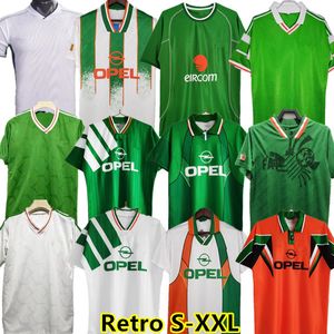 2002 1994 Ireland Retro Soccer Jersey 1990 1992 1996 1997 Home Classic Vintage Irish McGrath Duff Keane Staunton Houghton McAteer Football Shirt 666