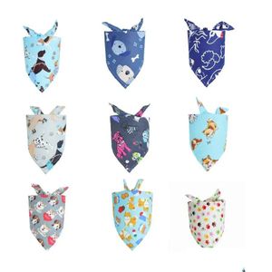 Dog Apparel Dog Apparel Puppy Pet Bandanas Collar Scarf Bow Tie Cotton Most Fashionable Drop Delivery Home Garden Pet Supplies Dog Sup Dhfdm