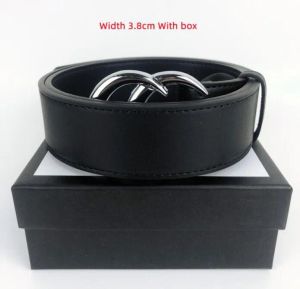 2024 Designer Belt Men Women Belt New lychee pattern Real leather Classical Strap Ceinture 3.8cm Width With Box Packing 18 Styles AAAA