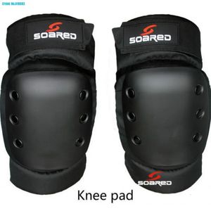 Ginocchiere per gomiti Professionali di alta qualità Addensate 2 pezzi Sci Snowboard Pattinaggio a rotelle Addensare Ginocchiera Protezione per gomito Brace Pad Nero S M L 231113