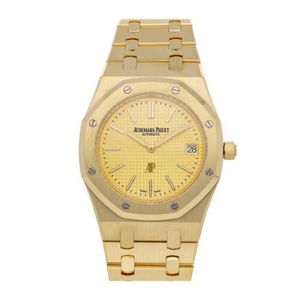 Audemar Pigue Watch 자동 기계식 운동 남성 손목 시계 Abby Jumbothin Signature Gold Wristwatch 15202ba.oo.1240ba.02 WN-LQ2P