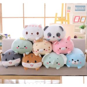 Decorazioni di Natale 9 stile peluche orso bambola gatto cuscino bambino regalo di compleanno regali per bambini simpatico animale cuscino casa per bambini Fy7950 Dhqi4