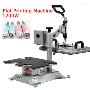 Flat Printing Machine Magnetic Multifunction Thermal 1200W 29 38cm Socks Canvas Shoes LOGO Stamping