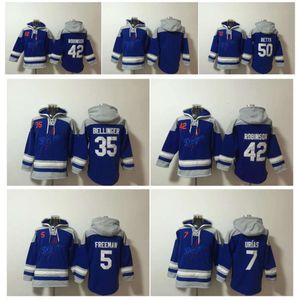 Sl la dodgers Old Time Baseball Jerseys Mookie Betts Los Freddie Freeman Julio Urias Jackie Robinson Angeles Pullover Sports Sweatshirts