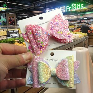 Hair Accessories 2PCS/Lot Three Layers Bow Select Elastic Bands For Baby Barrette Girls Novelty Hairpin Clips Scrunchy Kids Accessories1