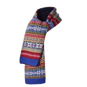 Lenços Wraps TOU - Bebê Menina Inverno Quente Cachecol De Malha Crianças Natal Lenços Macios Criança Cachecol Bordado Lindo Lenço Multicolor 1 Pc 231114