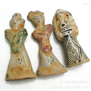 Hair Clips Antique Old Ceramic Figures Small Wholesale Pottery Home Office Toys