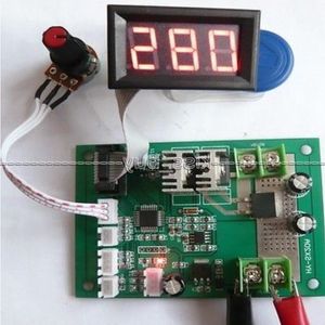 Freeshipping 500W 20A 12-24V DC Brush Motor PWM Speed Controller with led Digital Display Governor Driver Pusmt