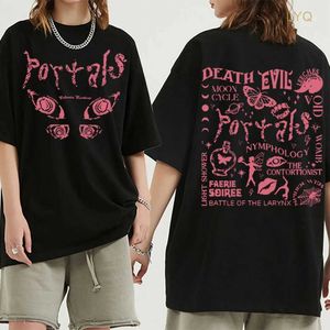 メンズTシャツヴィンテージメラニーマルティネスシャツストリートスタイルシャツユニセックス女性男性ヒップホップトップ音楽ファンのための最高のアクセサリー