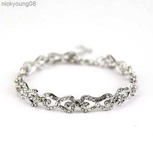 Bärade vampyrdagböckerna Klaus Caroline Forbes Armband Rhinestone Crystal Bow Shine Gift för gril modesmycken gratis fraktl231114