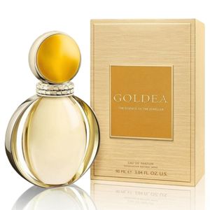Perfumes femininos goldea floral fragrância parfum presente clássico marca presente de feriado perfume para senhora
