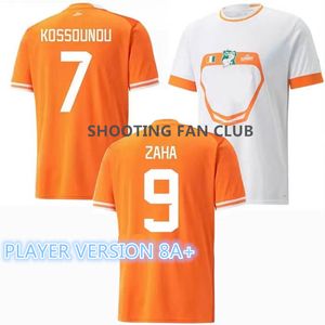 2022 2023 Cote D'IvoIre Coast Fußball-Exklusivität klassische Fußballtrikots TRAININGstrikot Pepe Zaha Kwame Home Away Player Version kurzes Herren-Fußballtrikot 23 24