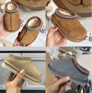 kids boots designer australian toddler Tasman Slippers Tazz Baby Boots Mustard Seed snow mini booties women winter australie uggskid shoes 902ESS