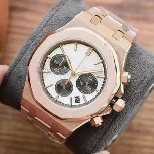 Movement AP Watch Royal Oak Offshore Rose Gold Wristwatch Classic Mens Automatic Quartz 42mm Business AP Wristwatches Montre de Designer