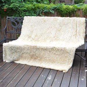 Decken CX-D-10M Bed Sofa Throw Custom Made Knit Fur Blanket