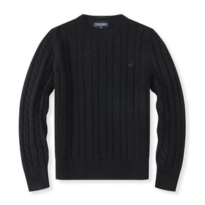 Топ -дизайнерский дизайнерский свитер шерстяной рубашку теплый пулвер