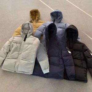 2023 Designer Winter Down Jackets Zipper Casaco Windbreaker Hoodies Homens Mulheres Parka Moletons Casacos Downs Jacket Roupas Nice-Looking