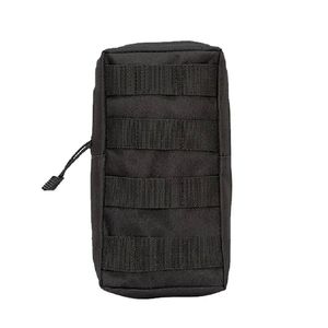 Sacos ao ar livre Outdoor Tactical Molle Cintura Bag 1000D Oxford Black Military Storage Fanny Pack para Caça Mochila Tactical Vest Attachment 231113