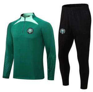 2022 2023 Nigeria Tracksuit Soccer Jerseys Kit 22 23 Нигерийские футбольные тренировочные костюмы.
