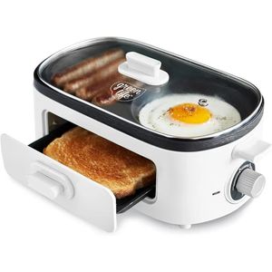 Other Kitchen Dining Bar Breakfast Maker Station Healthy Ceramic Nonstick Dual Griddles for Eggs Meat Sausage Bacon Pancakes and 231113