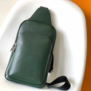 M46344 Tasarımcı Çanta Erkekler Messenger Çantası 5A Gerçek Deri Crossbody Çantalar Moda Trend Avenue Göğüs Paketi Açık Bel Cüzdan 4 Renk Omuz Çantası