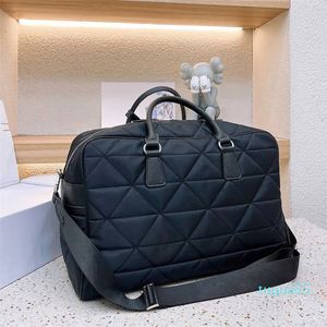 Grandes sacos de viagem designer duffle saco feminino preto tote bolsa moda náilon férias bagagem dos homens ginásio saco de esportes