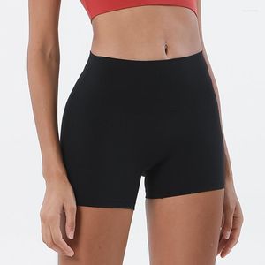 Pantaloncini attivi Fitness Yoga Corsa Ciclismo Sport Leggings da donna anti-spirale Asciugatura rapida Traspirante Vita alta