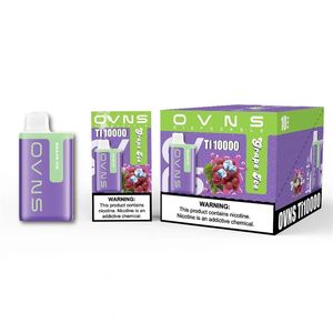 Ovns 6000 Puffs Оловянная сетка соломенная перезаряжаемая оптовая продажа Vape Pen Одноразовый испаритель