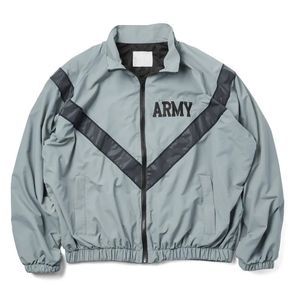 Herrjackor över storlek US Army förbättrade fysisk kondition uniform reflekterande pt jacka vindtät vattenbeständig outwear ipfu träning jacka 231113