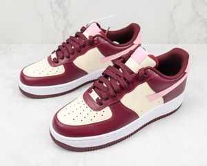 top quality Casual Shoes The Feb 2023 New Running OutdoorIndoor 1 Low Valentines Day All Season Athletics Walking Road Racing Sneakers Sail Night MaroonMedium Soft P