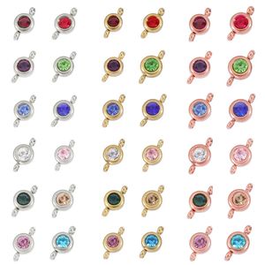 Charms Fnixtar 12Pcs Stainless Steel s Charms DIY Necklace Bracelet Connector Charms For Jewelry Making Birthday Gift 231113