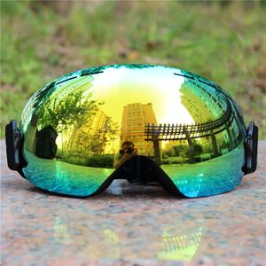 Óculos de esqui luz óculos de lente dupla camadas uv400 anti nevoeiro grande máscara óculos de esqui das mulheres dos homens neve snowboard inverno eyewear 231114