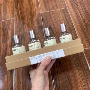 Top Unisex Perfum Set #29 #13 #33 #31 EDP Spray 4-piece Suit Cologne 30 MLx4 Natural Long Lasting Pleasant Woody Aromatic Notes Fragrance Neutral Charming Scent for Gift