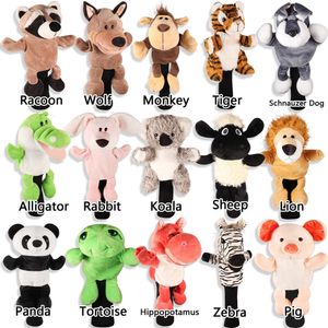 Other Golf Products All kinds of animal golf club Driver head covers suitable for mens and womens Club mascot novelty cute gift 230413