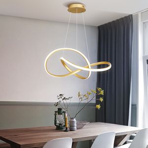 Modern minimalism ledde hängande lampor för vardagsrum