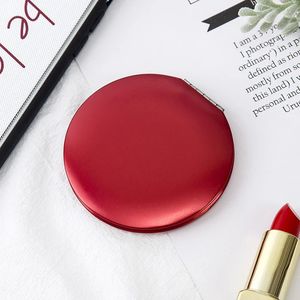 Compact Mirrors TSHOU666 Women Small Makeup Mirror Cosmetic Magnifying Make Up Mirror for Purse Travel Bag Mirror 231113