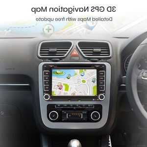 Freeshipping 2 din Autoradio Lettore multimediale GPS per Volkswagen VW golf passat b6 Touran polo berlina Tiguan jetta Android DVD Umxgo