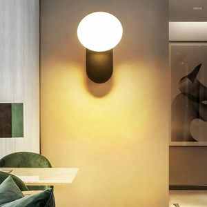 Wall Lamp Outdoor Indoor Porch Patio Gate Living Room Sofa Background Sconce LED Light IP55 Waterproof Garden Modern 220V