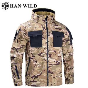 Cappotti tattici da uomo Giacca in pile da combattimento Cappotto tattico da softair Giacche multicam Impermeabile Giacca a vento termica militare Top Abbigliamento da trekking militare zln231114