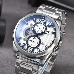 New men watch watches high quality 44 MM Quartz Leather Strap Watch Fashion Wristwatches movement watches designer watch men with box and sapphire glass watch