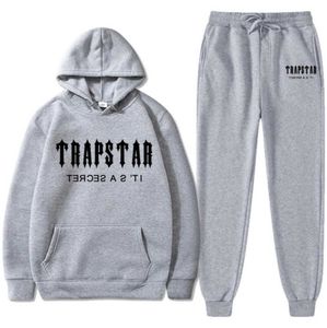 Herren Trainingsanzüge Herren Herbst Winter Sets TrapStar Hoodie Hosen Stücke Lässiger Trainingsanzug FrauSportswear Markenkleidung Sweat SuitLuxury Klassisches Design 68ess