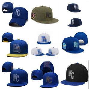 Royals- KC Mektup Beyzbol Kapakları Gorras Bones Erkekler ve Kadınlar Spor Hip Hop Pamuklu Erkekler Kadınlar Güneş Snapback Hats