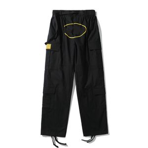 Men's Pants Designers Street Print Casual Multi-Pocket Side Buckle Men's And Women's Cargo Pants