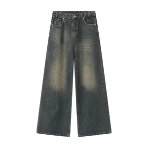 Mens Jeans Firmranch Wash Old Effect Effect Retro Bedgy для мужчин Женщины, штильские джинсовые брюки в стиле унисекс все сезоны