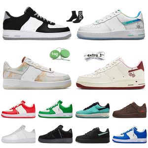 Männer Frauen Casual Shadow Force 1 Laufschuhe Classic Utility Triple Weiß Schwarz Neon Rot Chaussures Herren Trainer Outdoor Sport Turnschuhe af1s Größe 36-45