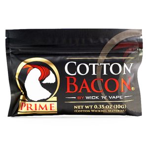 Cotton Bacon 2.0 Organic Protable Prime Vape Cotton Sliver Gold Prime V2 Versione adatta per fai da te Wick Coil RDA RTA Atomizzatore Serbatoio