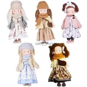 Altri giocattoli Baby Rag Doll per ragazza Principessa bambola di peluche Peluche morbida fatta a mano Rag Doll Dormire Coccole per i più piccoli Neonati BabyL231114