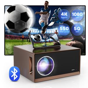 XIDU S1 Projector 4K Full HD 1080P Android 9.0 WiFi Smart LCD Projector for Smartphone Home Theater Party Decor