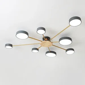 Deckenleuchten Minimalistisches Wohnzimmer Kronleuchter Schlafzimmer Licht Villa Esszimmer LED Lampe Fabrik Großhandel Lampen